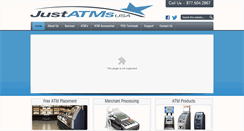 Desktop Screenshot of justatmsusa.com